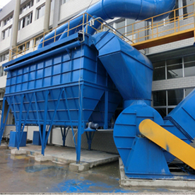 脈沖除塵器作業現場